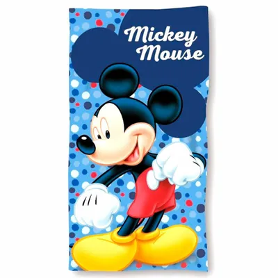 Produktbild von Disney Mickey Strandhandtuch aus Baumwolle