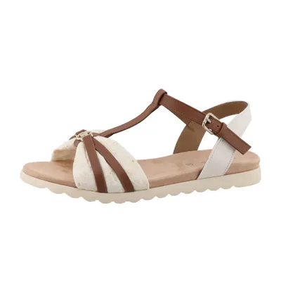 Produktbild von Tom Tailor Damen Sandale T-Steg Riemchensandale weiß EUR 38
