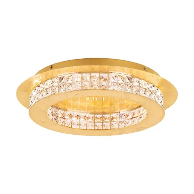 Produktbild von EGLO Principe, 10 Glühbirne(n), LED, 3000 K, 3800 lm, Gold, Transparent