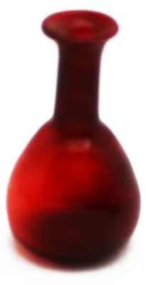 Produktbild von Rote Miniatur Karaffe für Miniatur Puppenstube