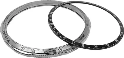 Produktbild von Citizen Registerring Lünette Titan silbern / schwarz CC9020-54E