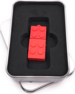 Zdjęcie produktu dla Onwomania czerwona pamięć USB w aluminiowym pudełku upominkowym 32 GB USB 3.0