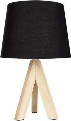 Obrázek produktu pro Stolní lampa s døevìnými nohama, H. 29 cm