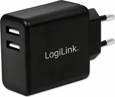 Immagine prodotto di LogiLinkPA0210 Adattatore USB LogiLink, 2x USB, 12 Watt, nero