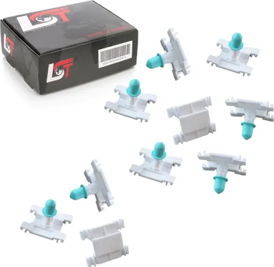 Produktbild von 10x Zierleiste Stoßleiste Befestigungs Clips Tülle für VW GOLF 3 III CABRIO