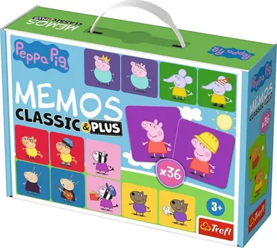 Obrázek produktu pro Trefl Peppa Pig Memos Classic & Plus