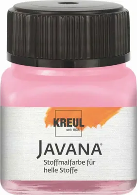 Zdjęcie produktu dla Kreul Javana Light Farba do tkanin Rose 20 ml 1 szt.