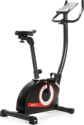 Produktbild von SportPlus I Heimtrainer I Fahrrad, Heimtrainer für Zuhause, 9 kg Schwungmasse, Indoor Cycling Bike mit Riemenantrieb, Permanentmagnet, Bremssystem mit 24 Widerstandsstufen, SP-HT-9510-iE