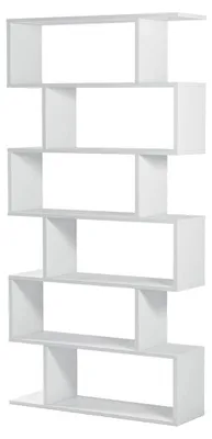 Image de CALICOSY - Bibliothèque avec 6 niveaux H192 cm - Athena