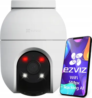 Zdjęcie produktu dla Zewnętrzna Kamera Wifi 5Mpx 3K Śledzenie Ai 360° Noc Hd Podwójne Światło