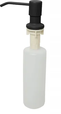 Produktbild von ADGO® Seifenspender schwarz 300ml für Waschbecken Pumpe