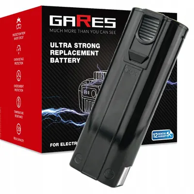Zdjęcie produktu dla Gares Akumulator do Bosch GSRES-2 2607335250 2607335145 | 12 V 2 Ah Inny | Mocna Bateria do Robot Sprzątający | Wydajny Zamiennik Gares®