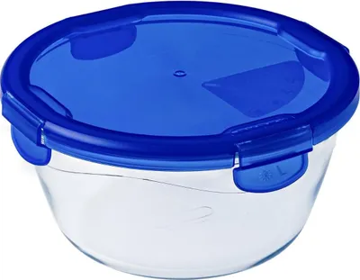 Immagine prodotto di Pyrex 287PG00 recipiente per cibo Rotondo Ciotola 0.7 L Blu Trasparente 1 pz