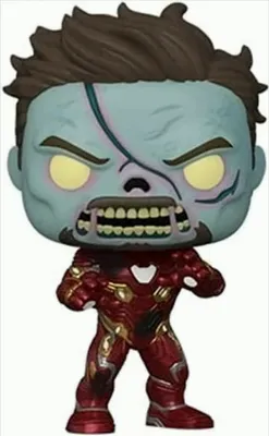 Zdjęcie produktu dla Funko Pop! Marvel - Zombie Iron Man Figuryna Winylowa Premium z Serii What If