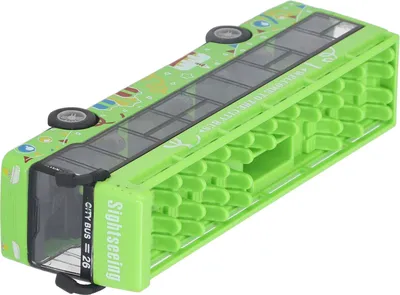 Zdjęcie produktu dla Model autobusu dla dzieci ze stopu aluminium Wysoka symulacja Znakomity wygląd Metalowa zabawka autobusowa dla dzieci Dzieci Zielony