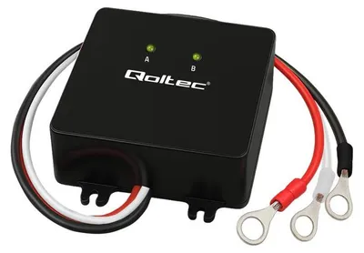 Produktbild von Qoltec Voltage balancer for 24V batteries 2x12V 5A