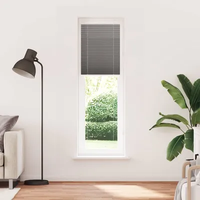 Immagine prodotto di vidaXL Tenda plissettata antracite 65x200 cm larghezza del tessuto 64,4 cm poliestere