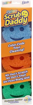 Produktbild von Scrub Daddy Colors Spülschwamm, Multipack