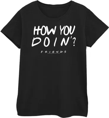 Produktbild von Friends - "How You Doin?" T-Shirt für Damen BI48091 (M) (Schwarz)