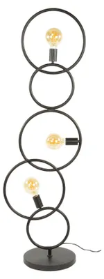 Obrázek produktu pro FURNLUX stojací lampa Schleife černá 44 cm / hlavní barva: černá / rozměry: 44 x 140 x 30 cm