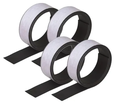Produktbild von 4 Rollen magnetisches Klebeband 3m Magnetklebeband selbstklebend