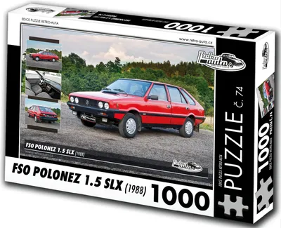 Zdjęcie produktu dla Puzzle nr 74 - FSO POLONEZ 1.5 SLX (1988) 1000 elementów