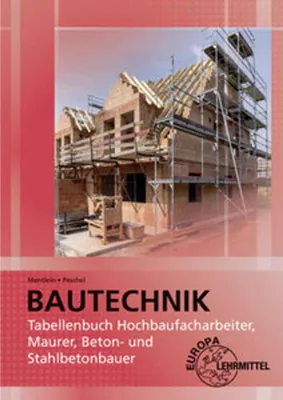 Produktbild von Tabellenbuch Hochbaufacharbeiter, Maurer, Beton- und Stahlbetonbauer