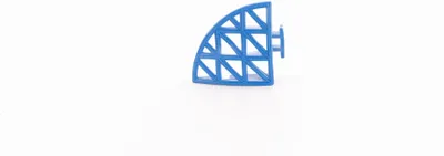 Produktbild von 5 blaue PVC-Softee-Seitenfliesen – Eckpaket
