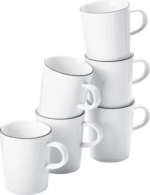 Zdjęcie produktu dla Thomas Becher-Set 6-tlg. im GK Cucina-Basic Colori Black 42100-671167-28443