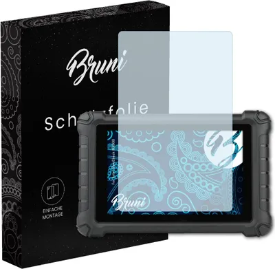 Produktbild von Bruni Basics-Clear 2x Schutzfolie kompatibel mit Autel MaxiCheck MX900 Folie
