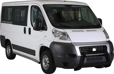 Obrázok produktu pre Ochranná lišta predného nárazníka pre Fiat Ducato 2006-2013 ø63mm oceľová čierna ochrana