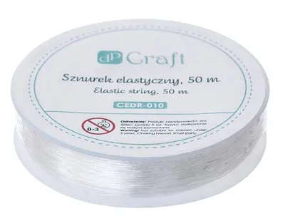 Produktbild von Elastische Schnur für Perlen 0 45mm x 50m