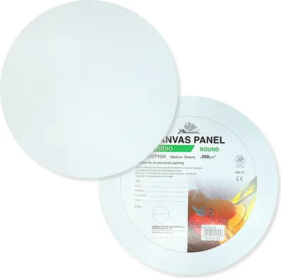 Zdjęcie produktu dla Płótno Malarskie Podobrazie do malowania okrągłe Panel 40 cm Koło