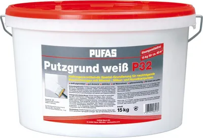 Produktbild von PUFAS Putzgrund weiß P 32 - 15kg