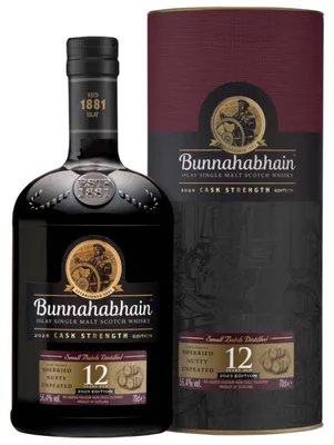 Produktbild von Bunnahabhain 12 Jahre - Cask Strength - 2025 Editon - Islay Single Malt Scotch Whisky