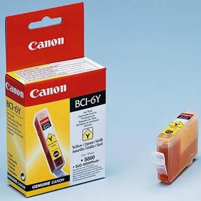 Produktbild von Tinte BCI-6Y / gelb / S800/820D/900/9000/i950