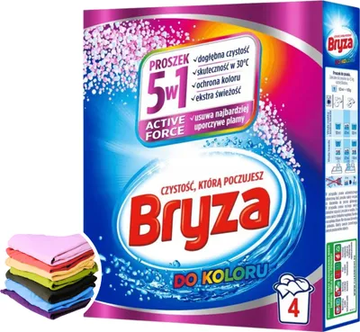 Zdjęcie produktu dla Bryza Proszek do prania Kolorów, 260 g