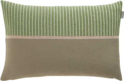 Image de Musterring Housse de coussin décoratif Simple vert 58x38cm