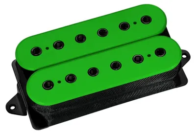Produktbild von DiMarzio LiquiFire Green | Black Pole Pieces | F-spaced