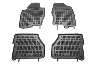 Produktbild von REZAW PLAST Fußmatten Set Gummi für NISSAN NP300 Navara Pickup (D40) Vorne+Hinten