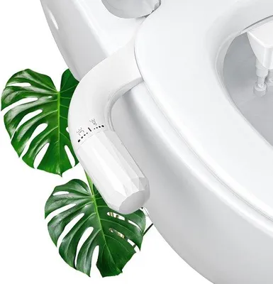 Produktbild von Elektrikfreie Duschstuhlbesprühung - Ein- und Ausschalter für Sprühkopf - Ultraleicht Aufsatz - Regulierbare Wasserdruckeinstellung