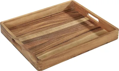Image de Zassenhaus Tablett, Akazie 52 x 43 x 6 cm 59212 4006528059212