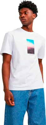 Immagine prodotto di Jack & Jones Vesterbro Picture T-shirt a maniche corte Bianco M Uomo Bianco M