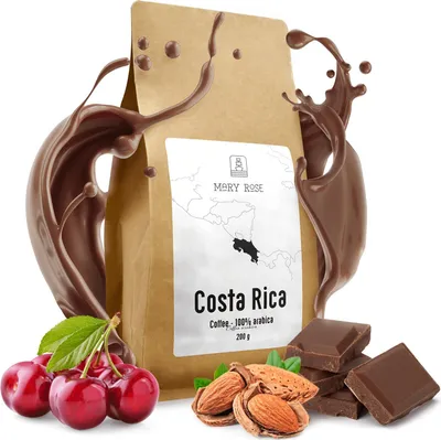 Zdjęcie produktu dla Mary Rose - Kawa ziarnista Kostaryka San Rafael speciality 200 g
