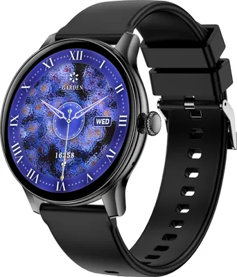 Produktbild von INF Multifunktionale Smartwatch mit Bluetooth-Anruffunktion für den Alltag Schwarz
