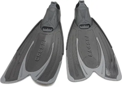 Image de Cressi Agua Palmes de plongée Noir EU 39-40 Noir EU 39-40