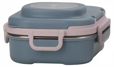 Produktbild von Uzspace Lunch Box 8021 Lebensmittelbehälter 600ml Grau