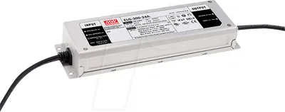 Image de MEANWELL ELG-300-24A - LED-Trafo, 300 W, 24 V DC, 10630 mA, dimmbar, 3-in-1 (ELG-300-24A)