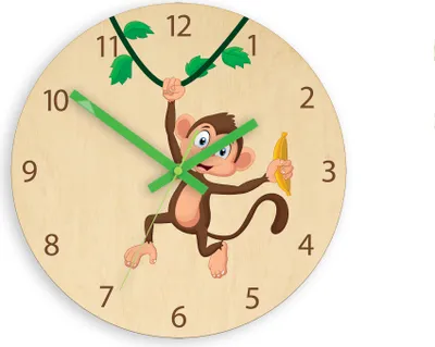 Produktbild von ModernClock, Wanduhr für Kinderzimmer NEW