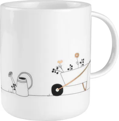 Zdjęcie produktu dla Räder Hobby Geschenktasse Garten D.8cm, H.10cm